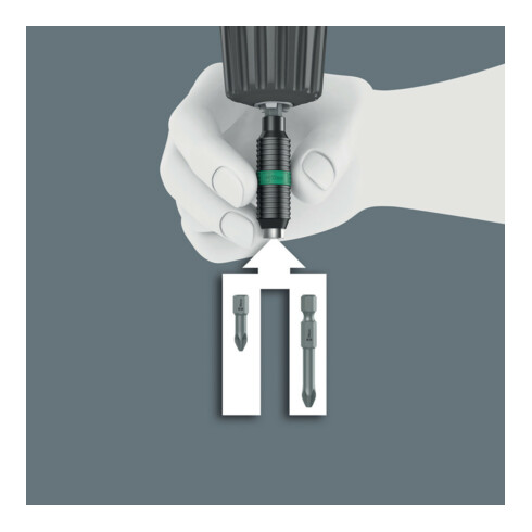 Wera 897/4 R Rapidaptor BiTorsion universele bithouder
