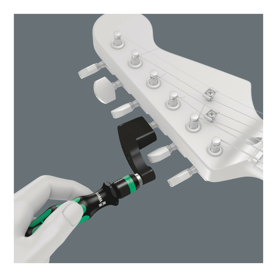 Wera 9100 Jeu d'outils pour guitare, 27 pièces