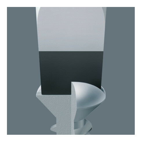 Wera 932 S/6 Schraubendrehersatz Kraftform Wera: Der Schraubmeißel + Rack, 6-teilig