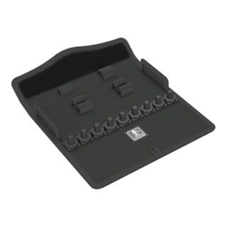 Wera 9473 Textile Box 8004 B Zyklop Metal 3/8", vide, 240 x 32 x 91 mm