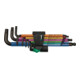 Wera 950/9 Hex-Plus Multicolour 1 SB Stiftsleutelset, metrisch, BlackLaser