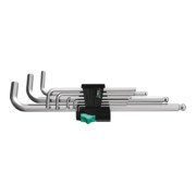 Wera 950 PKL/9 SM N Winkelschlüsselsatz, metrisch, gestellverchromt