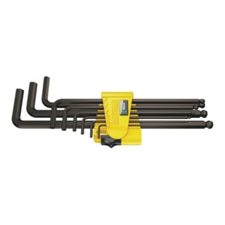 Wera 950 PKL/9 SZ N Winkelschlüsselsatz, zöllig, BlackLaser