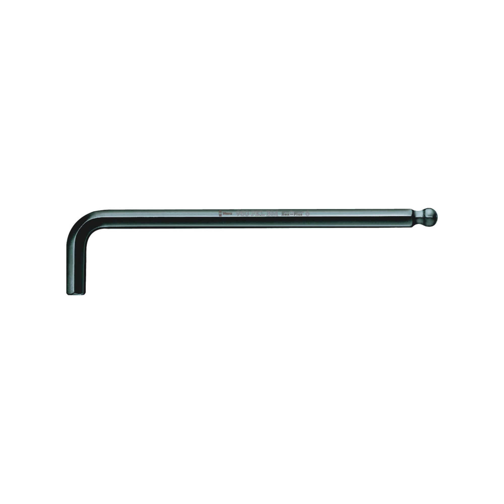 Wera 950 PKL BM Winkelschlüssel, metrisch, Innensechskant, SW 2,5 mm, Länge 112 mm