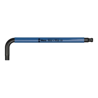 Wera 950 SPKL Winkelschlüssel Multicolour, Innen-6KT, SW 10,0 mm,, Länge 224 mm