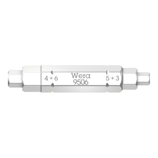 Wera 9506 SB Embout 4 en 1 1, 3 ; 4 ; 5 ; 6 x 37 mm
