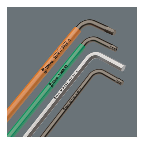 Wera 967 L TORX® HF Winkelschlüssel mit Haltefunktion, BlackLaser