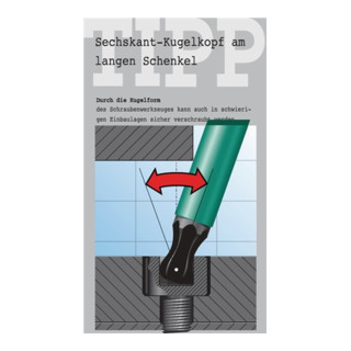 Wera 967 SPKL/9 TORX® BO Winkelschlüsselsatz, BlackLaser