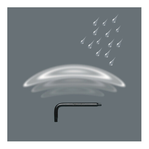 Wera 967 Winkelschlüssel TX, BlackLaser
