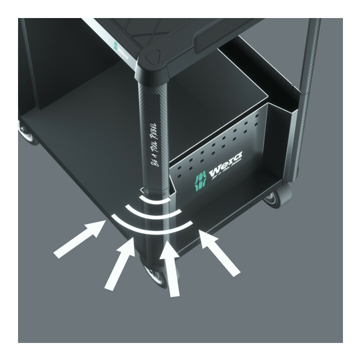 Wera 9700 Tool Rebel werkplaatswagen 1