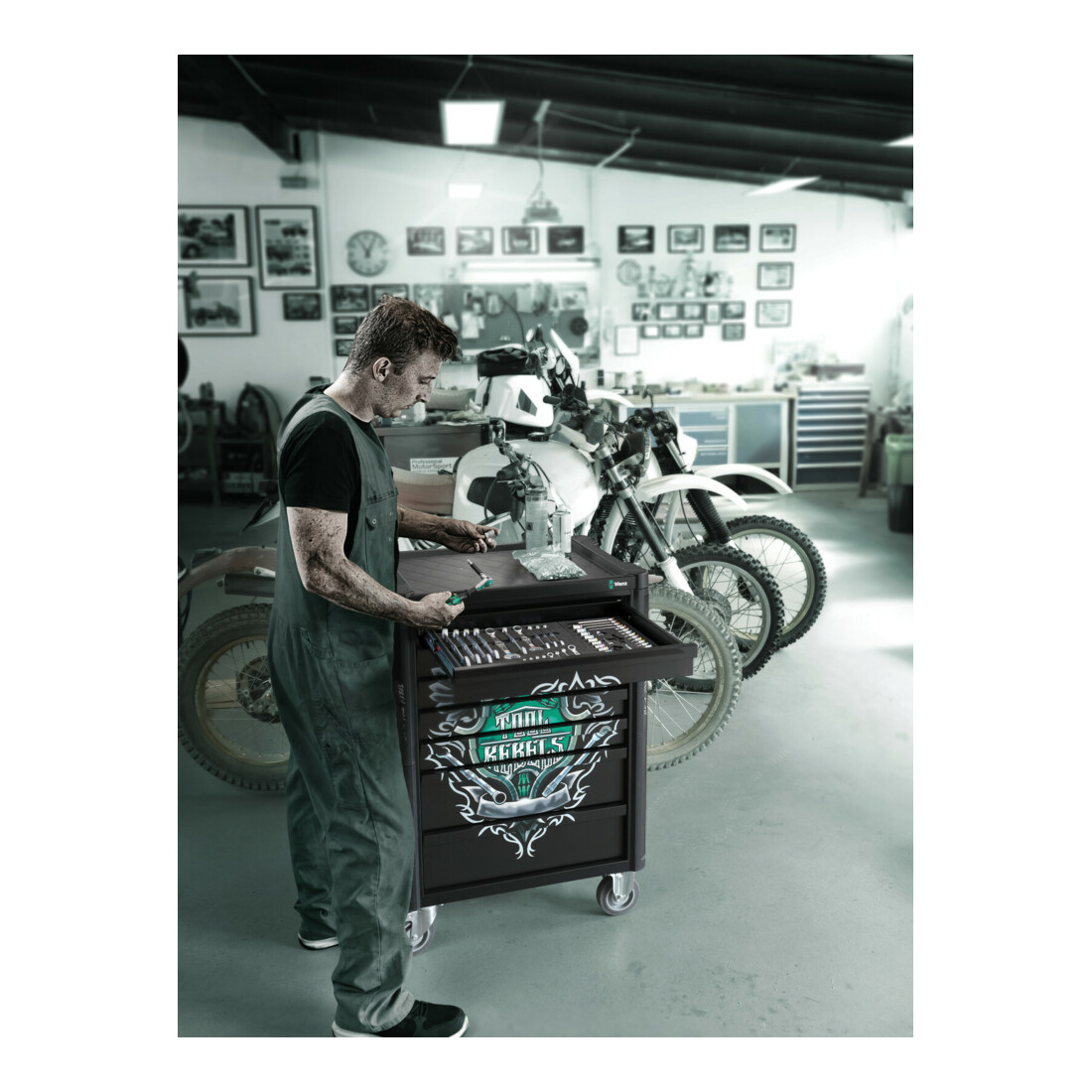 Wera 9700 Tool Rebel werkplaatswagen 1