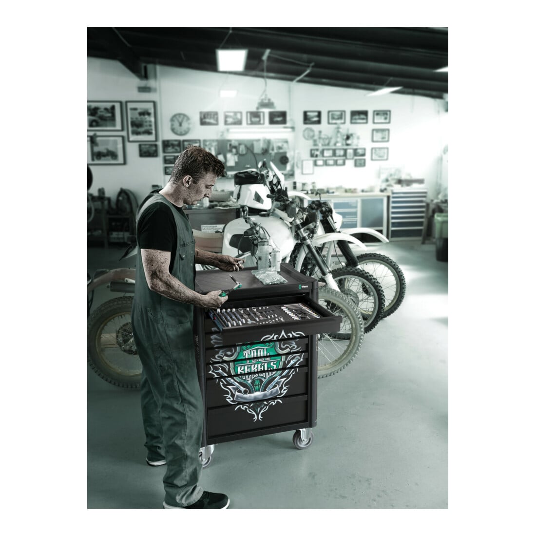 Wera 9700 Tool Rebel Werkstattwagen 1, 94-teilig