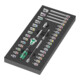 Wera 9720 Schaumstoffeinlage 8000 A Zyklop Knarre 1/4" Set 1, 37-teilig