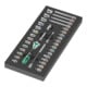 Wera 9720 Schuimrubberen inzetstuk met 8000 A Zyklop ratel 1/4" Set 1