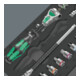 Wera 9720 Schuimrubberen inzetstuk met 8000 A Zyklop ratel 1/4" Set 1