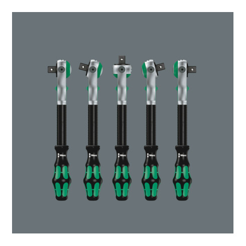 Wera 9721 Schaumstoffeinlage 8000 B Zyklop Knarre 3/8" Set 1, 23-teilig