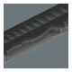 Wera 9721 Schuimrubberen inzetstuk met 8000 B Zyklop ratel 3/8" Set 1
