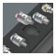 Wera 9723 Schaumstoffeinlage Zyklop B 3/8" Bitnuss Set 1, 22-teilig