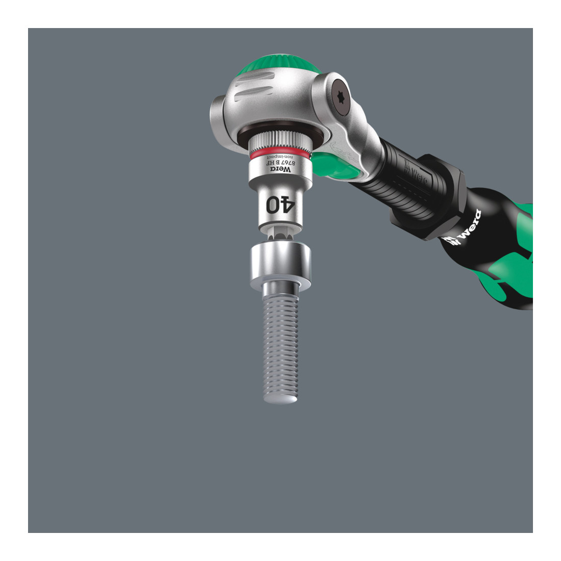 Wera 9723 Schaumstoffeinlage Zyklop B 3/8" Bitnuss Set 1, 22-teilig
