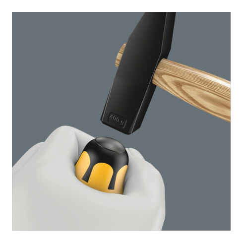 Wera 977/6 TORX® Schroevendraaierset Kraftform Wera: De Schroefbeitel + houder