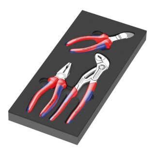 Wera 9780 Schaumstoffeinlage KNIPEX Zangen Set 1, 3-teilig