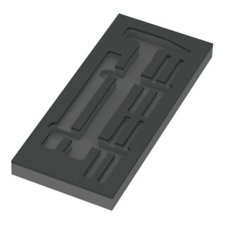 Wera 9882 Garniture mousse pour marteau set 1, sans outil, 172 x 30 x 392 mm