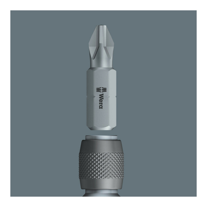 WERA Adaptateur avec raccord rapide pour visseuses 4/4