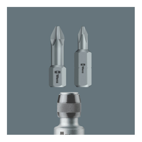 WERA Adaptateur avec raccord rapide pour visseuses 8/16
