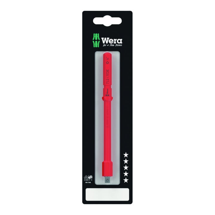 Wera Adapterklinge VDE 1/4" 9mm isoliert bis 1000 V