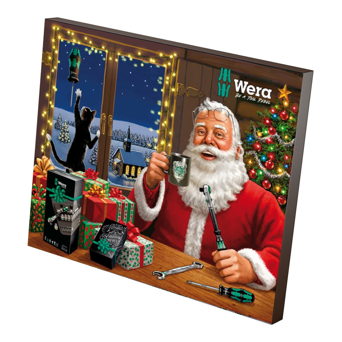 Wera Adventskalender 2022, 24-teilig