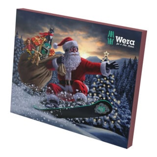 Wera Adventskalender, 25-teilig