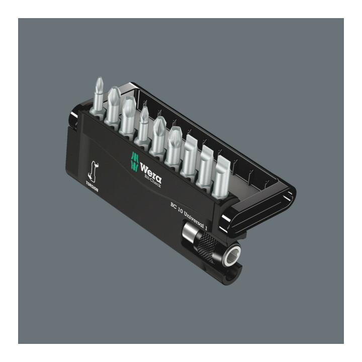 WERA Assortiment d'embouts 10 pièces, avec zone de torsion KPS