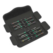 WERA Assortiment elektronica-schroevendraaiers Kraftform-Micro, Aantal schroevendraaiers: 12