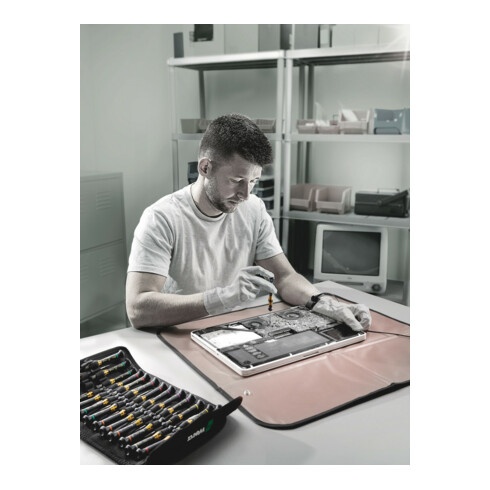 WERA Assortiment elektronica-schroevendraaiers Kraftform-Micro, ESD, Aantal schroevendraaiers: 25