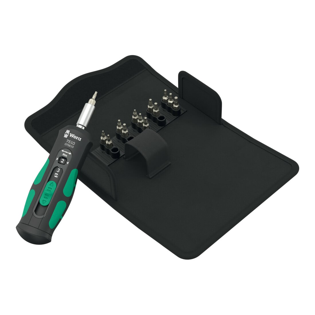 Wera Assortimento utensili Safe-Torque Speed 7510/14 per placchette per asportazione truciolo, 14pz.