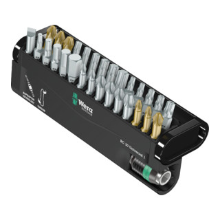 Wera BC Universal/30 Bit-Check, 1 Bit-Halter Rapidaptor und 29 Bits