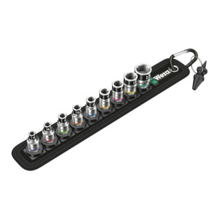 Wera Belt A 1 Zyklop Doppen set, met vasthoudfunctie, met 1/4" -aandrijving