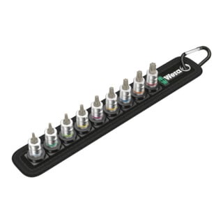 Wera Belt A 3 TX HF Zyklop Bitdoppen set TX, met vasthoudfunctie, 1/4" -aandrijving
