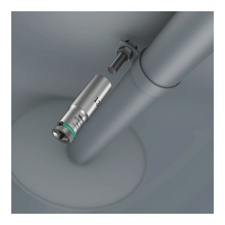 Wera Belt A Deep 1 Doppen set, met 1/4" -aandrijving