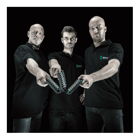 Wera Belt B 2 Zyklop binnenzeskant Bitdoppen set, met vasthoudfunctie, met 3/8" -aandrijving