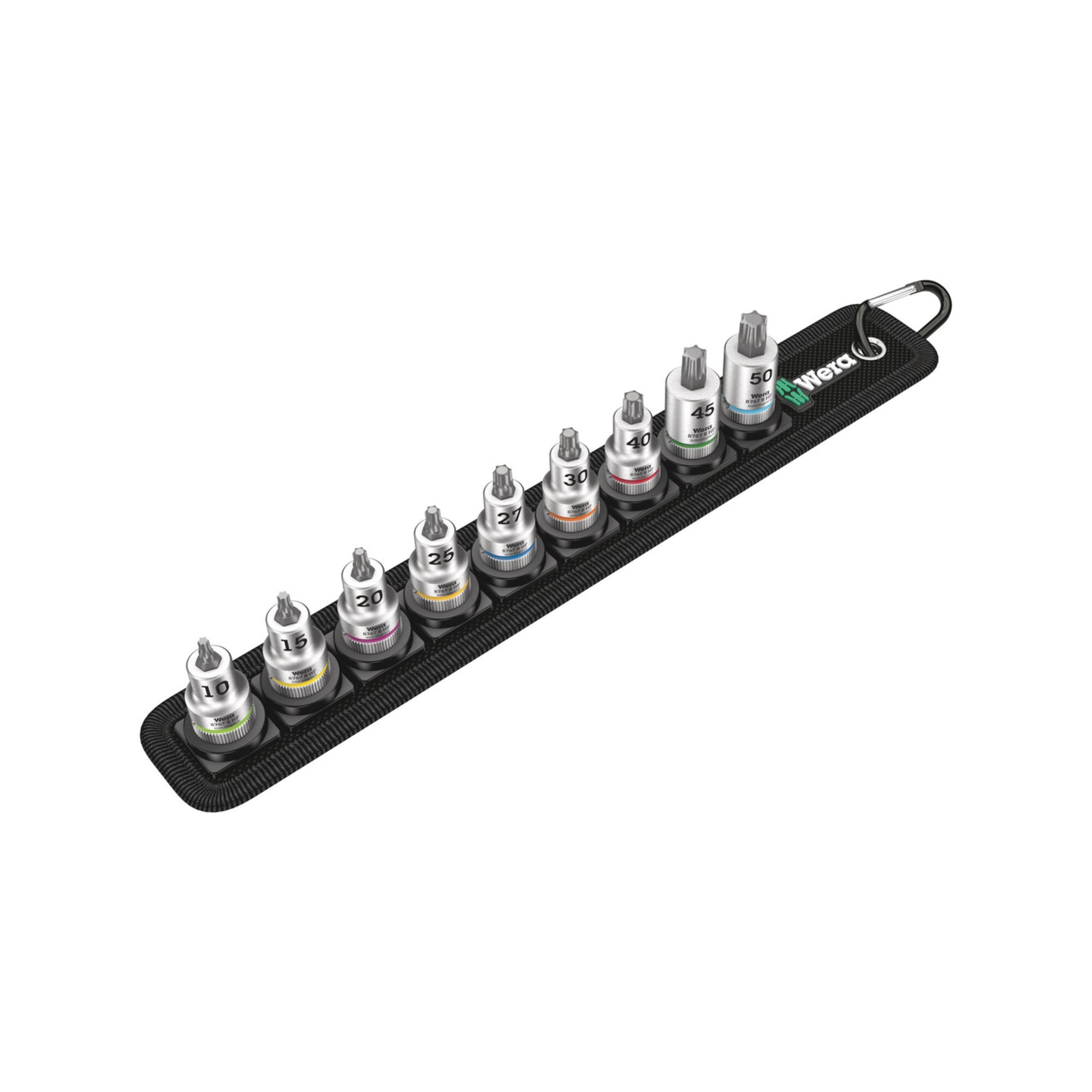 Wera Belt B 3 TX HF Zyklop Bitnuss-Satz TX, mit Haltefunktion, 3/8"-Antrieb, 9-teilig