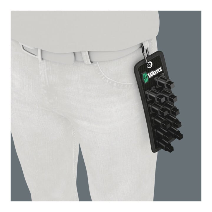 Wera Belt B VDE (ceinture textile), 10 pièces, non équipée