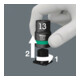 Wera Belt C Impaktor 1 Doppen set, met 1/2" -aandrijving