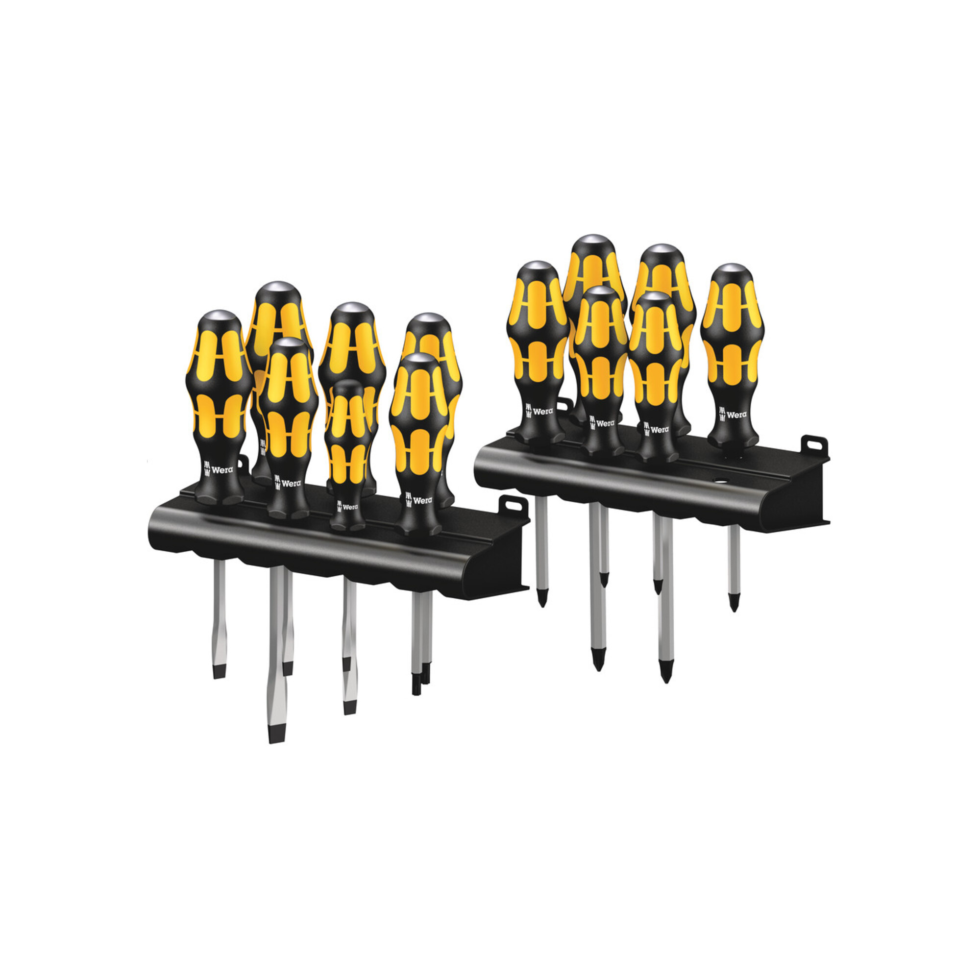 Wera Schraubendreher-Set Kraftform Big Pack 900 13-tlg. Schlitz/Kreuzschlitz/Torx 05133285001