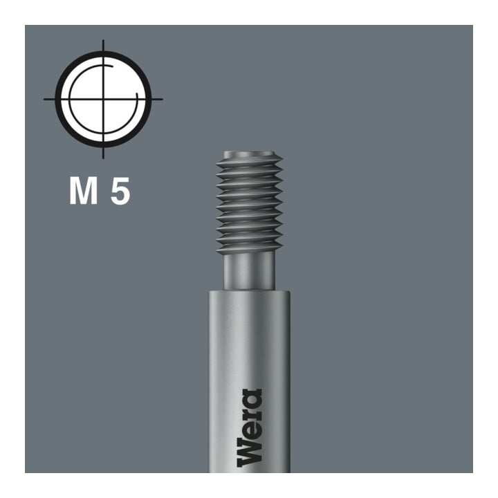 Wera Bit 867/12 Gewinde M5 TX20x45mm
