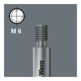 Wera Bit 867/15 Gewinde M6 TX25x45mm