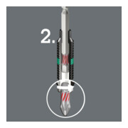 Wera Bit BiTorsion 1/4" DIN 3126 C6,3 PZ3x25mm-5