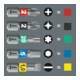 Wera Bit BiTorsion 1/4" DIN 3126 C6,3 T15x25mm-2