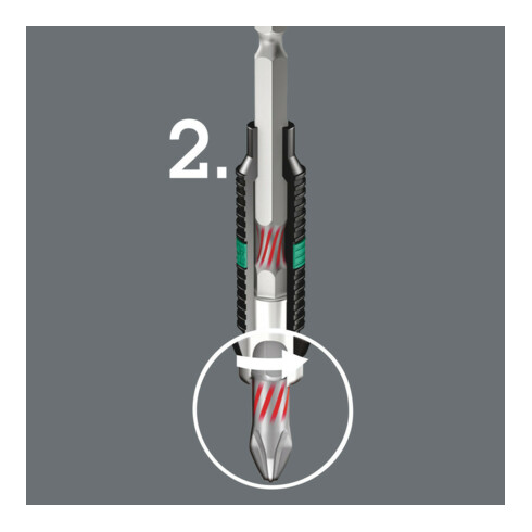Wera Bit BiTorsion 1/4" DIN 3126 C6,3 T15x25mm