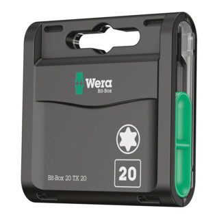 Wera bit assortiment, bit doos 20 Torx 20-delig